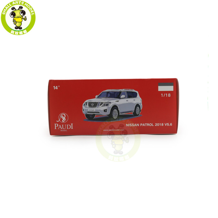 1/18 Nissan PATROL 2018 Y62 V5.6 Diecast Model Toys Car Boys Girls Gifts