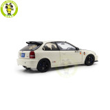 1/18 MOTORHELIX Honda CIVIC Type R EK9-120 Spoon Diecast Model Toy Car Gifts For Father Friends
