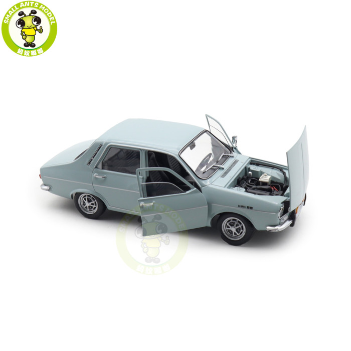1/18 Renault 12 TS 1974 Light Blue NOREV 185219 Diecast Model Toy Car Gifts For Father Friends
