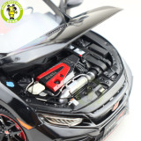 1/18 LCD Honda Civic Type-R Type R 2020 FK8 Diecast Metal Model Toy Car Gifts For Father Friends