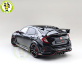 1/18 LCD Honda Civic Type-R Type R 2020 FK8 Diecast Metal Model Toy Car Gifts For Father Friends