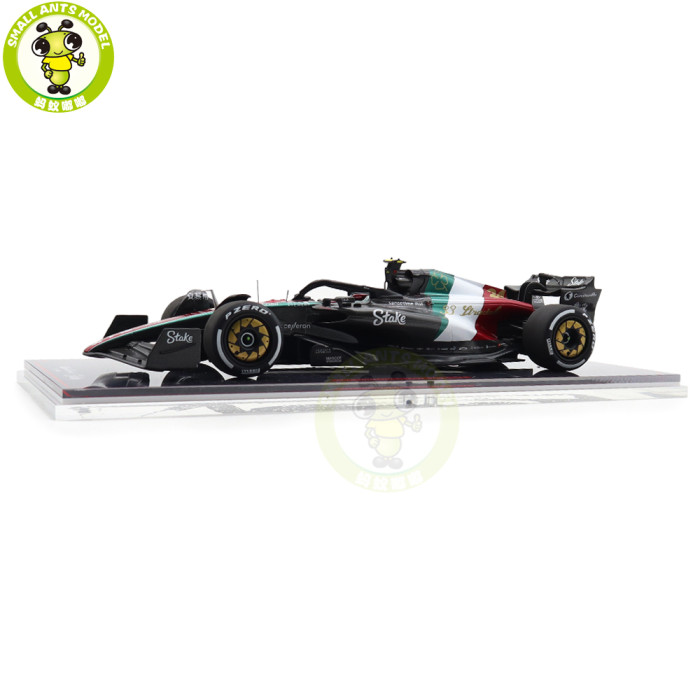 1/18 NZG Alfa Romeo F1 C43 Sauber Valtteri Bottas Zhou Guanyu Kiloworks Diecast Model Toys Car Gifts For Friends Father