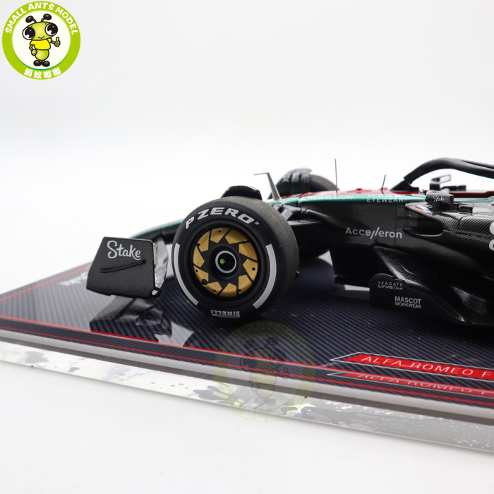 1/18 NZG Alfa Romeo F1 C43 Sauber Valtteri Bottas Zhou Guanyu Kiloworks Diecast Model Toys Car Gifts For Friends Father