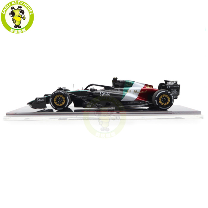 1/18 NZG Alfa Romeo F1 C43 Sauber Valtteri Bottas Zhou Guanyu Kiloworks Diecast Model Toys Car Gifts For Friends Father
