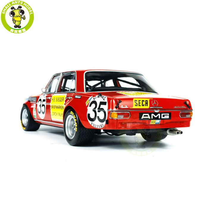 1/18 Minichamps Mercedes Benz 300SEL 6.8 1971 Diecast Model Toys Car Gifts For Father Friends