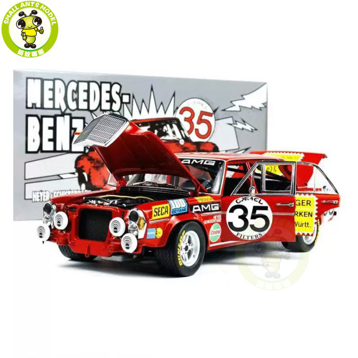 1/18 Minichamps Mercedes Benz 300SEL 6.8 1971 Diecast Model Toys Car Gifts For Father Friends