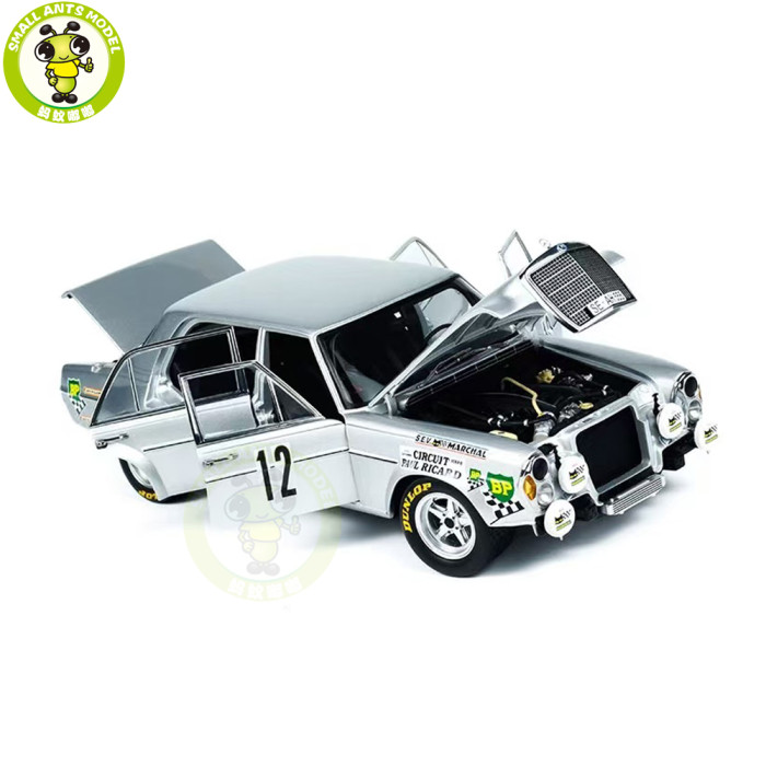 1/18 Minichamps Mercedes Benz 300SEL 6.8 1971 Diecast Model Toys Car Gifts For Father Friends