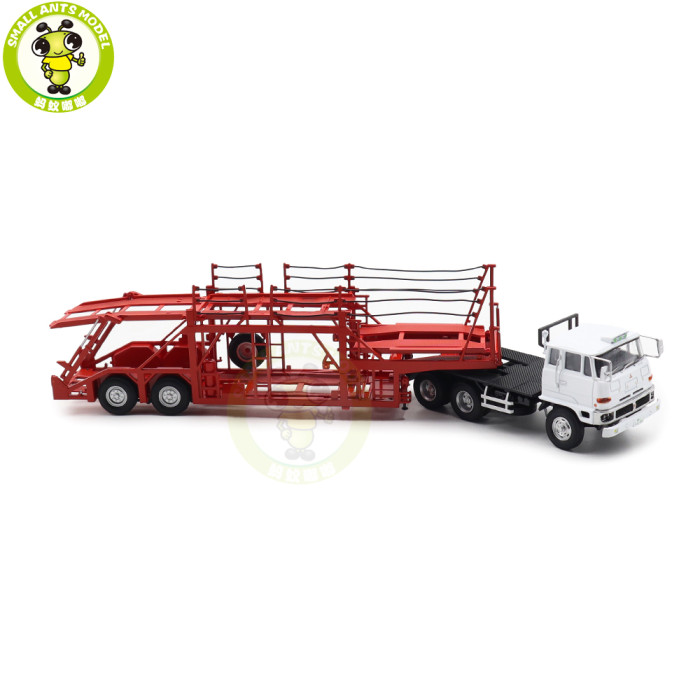 1/64 Mitsubishi Fuso FV High Cab Tractor Truck Trailer DD Models Diecast Model Toys Car Gifts For Father Friends