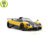 1/18 PAGANI ZONDA Cinque Roadster 2009 Giallo Ginevra Almost Real 850613001 Diecast Model Toys Car Boys Girls Gifts