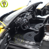 1/18 PAGANI ZONDA Cinque Roadster 2009 Giallo Ginevra Almost Real 850613001 Diecast Model Toys Car Boys Girls Gifts