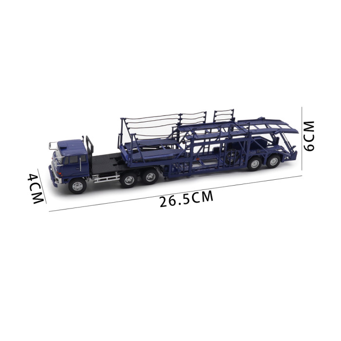 1/64 Mitsubishi Fuso FV High Cab Tractor Truck Trailer DD Models Diecast Model Toys Car Gifts For Father Friends