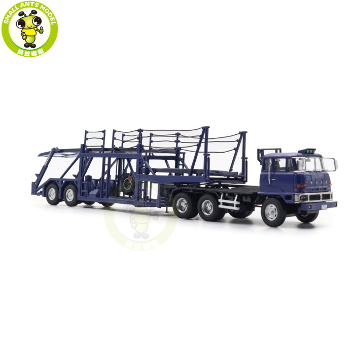 1/64 Mitsubishi Fuso FV High Cab Tractor Truck Trailer DD Models Diecast Model Toys Car Gifts For Father Friends