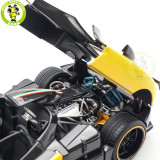 1/18 PAGANI ZONDA Cinque Roadster 2009 Giallo Ginevra Almost Real 850613001 Diecast Model Toys Car Boys Girls Gifts