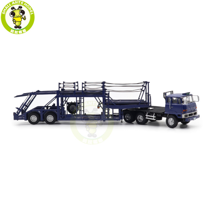 1/64 Mitsubishi Fuso FV High Cab Tractor Truck Trailer DD Models Diecast Model Toys Car Gifts For Father Friends
