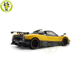 1/18 PAGANI ZONDA Cinque Roadster 2009 Giallo Ginevra Almost Real 850613001 Diecast Model Toys Car Boys Girls Gifts