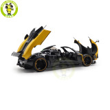 1/18 PAGANI ZONDA Cinque Roadster 2009 Giallo Ginevra Almost Real 850613001 Diecast Model Toys Car Boys Girls Gifts