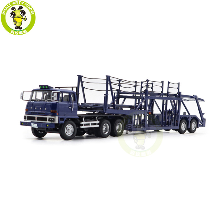 1/64 Mitsubishi Fuso FV High Cab Tractor Truck Trailer DD Models Diecast Model Toys Car Gifts For Father Friends