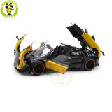 1/18 PAGANI ZONDA Cinque Roadster 2009 Giallo Ginevra Almost Real 850613001 Diecast Model Toys Car Boys Girls Gifts
