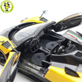 1/18 PAGANI ZONDA Cinque Roadster 2009 Giallo Ginevra Almost Real 850613001 Diecast Model Toys Car Boys Girls Gifts
