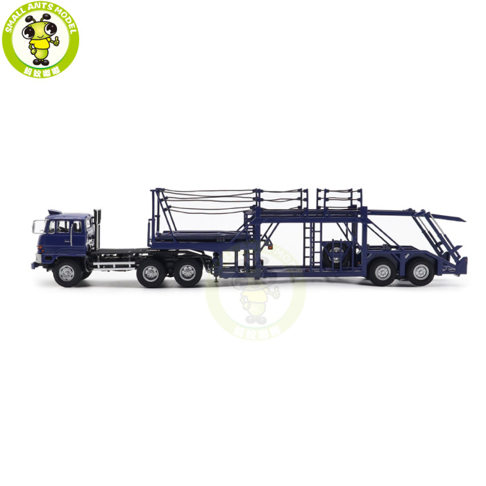 1/64 Mitsubishi Fuso FV High Cab Tractor Truck Trailer DD Models Diecast Model Toys Car Gifts For Father Friends