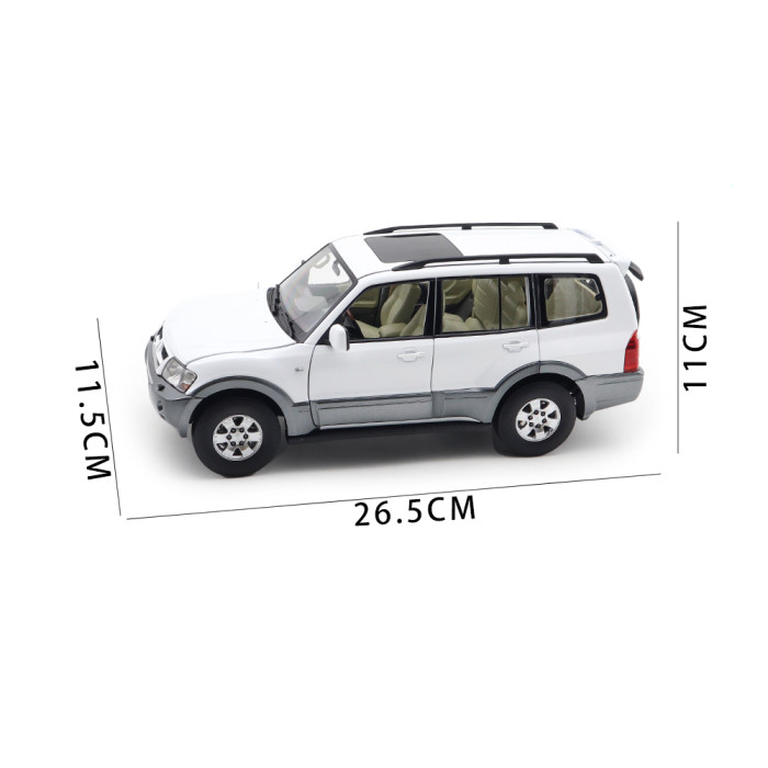 1/18 Mitsubishi PAJERO V73 YC MODEL Diecast Model Toy Car Gifts For Friends Father