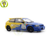 1/18 MOTORHELIX Honda CIVIC Type R EK9-120 Spoon Diecast Model Toy Car Gifts For Father Friends