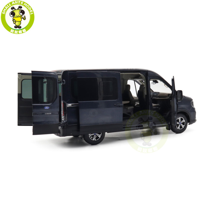 1/18 Ford Transit V348 T8 Van Cargo MPV Diecast Model Toy Car Gifts For Friends Famliy