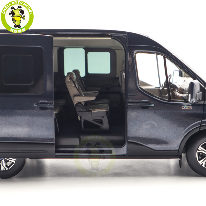 1/18 Ford Transit V348 T8 Van Cargo MPV Diecast Model Toy Car Gifts For Friends Famliy