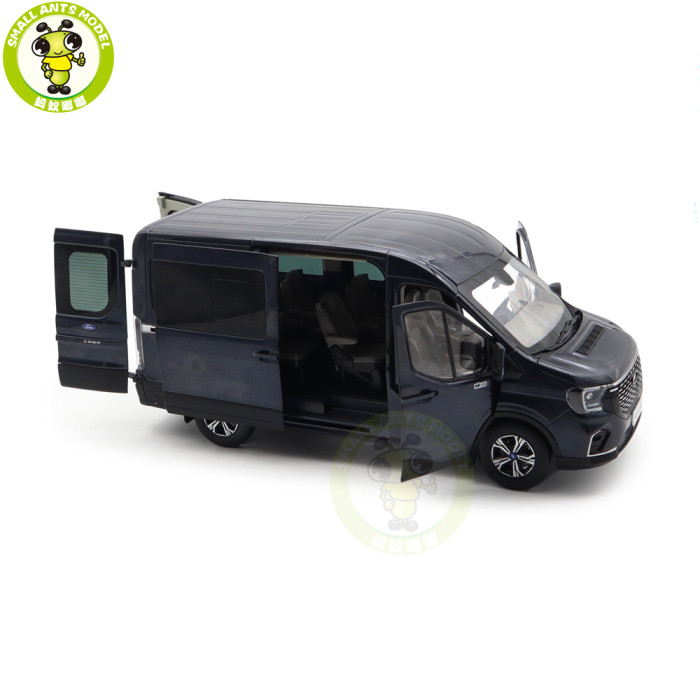 1/18 Ford Transit V348 T8 Van Cargo MPV Diecast Model Toy Car Gifts For Friends Famliy