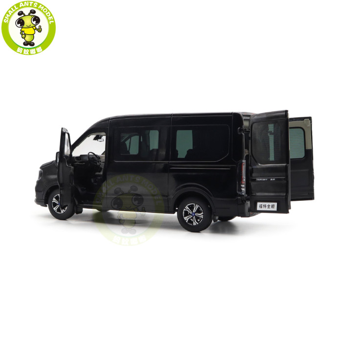 1/18 Ford Transit V348 T8 Van Cargo MPV Diecast Model Toy Car Gifts For Friends Famliy