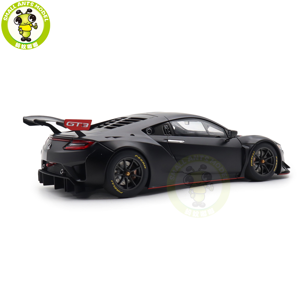 1/18 Honda NSX GT3 Matt Black / Custom Color Autoart 81899 Model