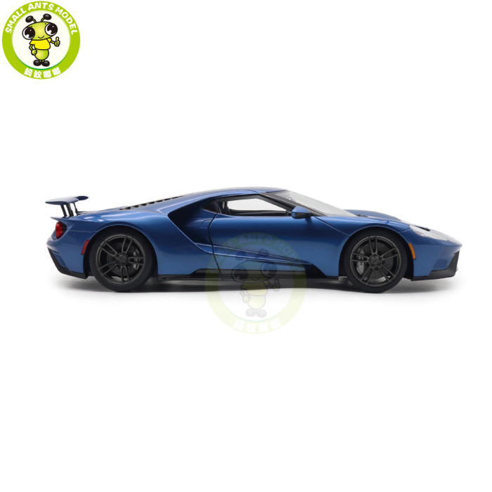 1/18 FORD GT 2017 Liquid Blue Autoart 72942 Model Toy Car Gifts For Father Friends