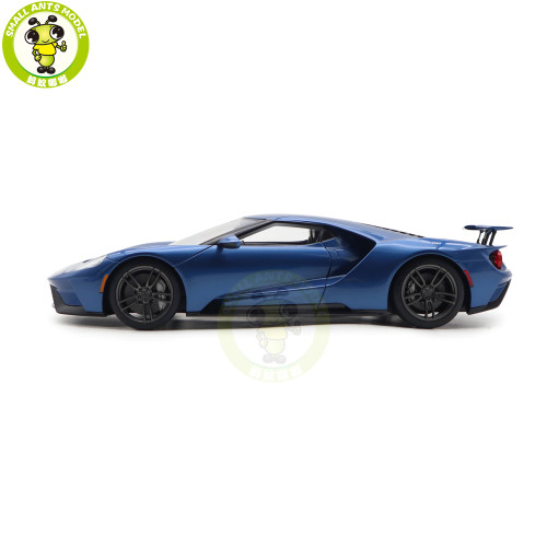 1/18 FORD GT 2017 Liquid Blue Autoart 72942 Model Toy Car Gifts For Father Friends