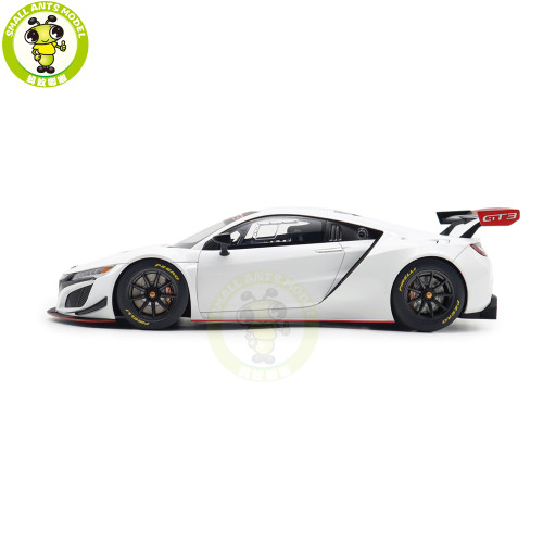 1/18 Honda NSX GT3 White / Custom Color Autoart 81898 Model Toy Car Gifts For Father Friends