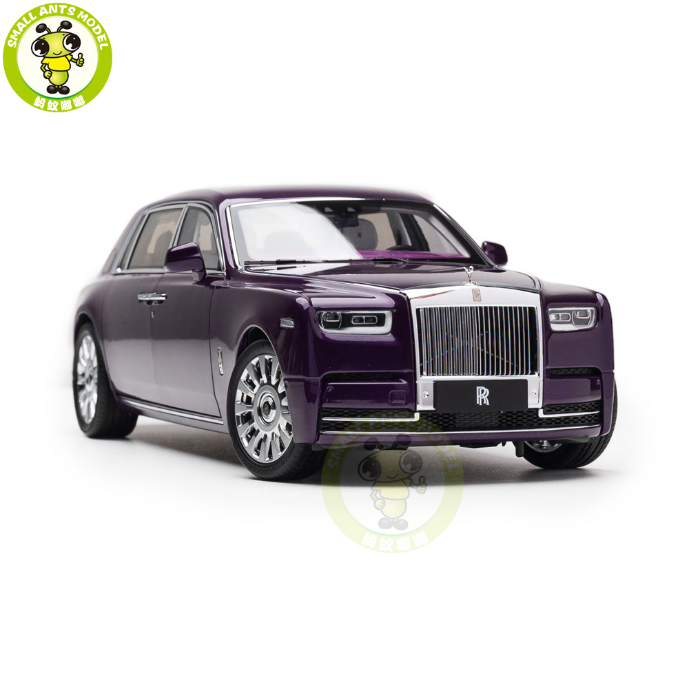 1/18 Rolls-Royce Phantom VIII Diecast Model Toy Car Gifts For