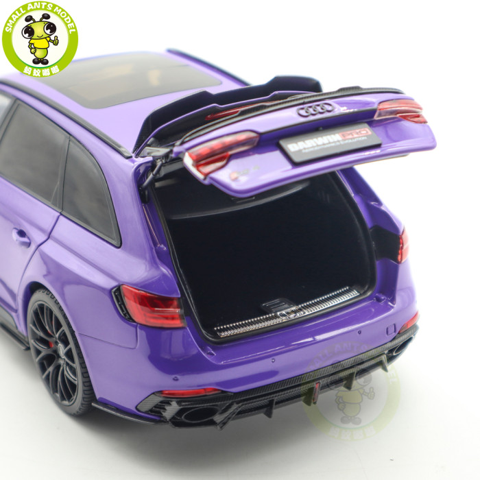 1/18 Audi RS4 RS 4 Avant Darwin Pro KengFai Kiloworks Diecast Model Toy Car Gifts For Father Friends