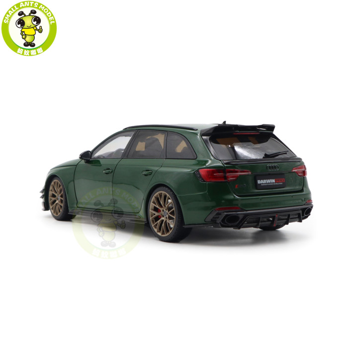 1/18 Audi RS4 RS 4 Avant Darwin Pro KengFai Kiloworks Diecast Model Toy Car Gifts For Father Friends
