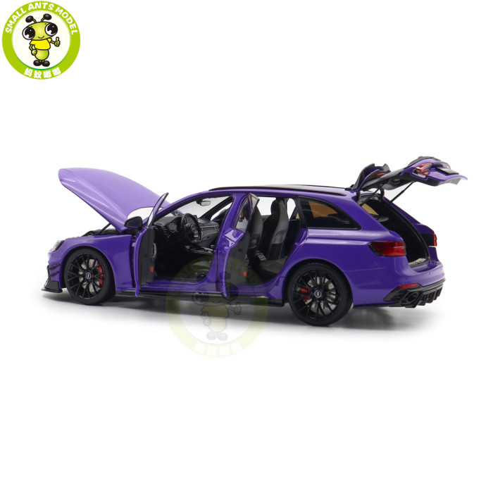 1/18 Audi RS4 RS 4 Avant Darwin Pro KengFai Kiloworks Diecast Model Toy Car Gifts For Father Friends