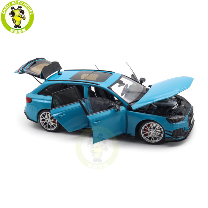 1/18 Audi RS4 RS 4 Avant Darwin Pro KengFai Kiloworks Diecast Model Toy Car Gifts For Father Friends