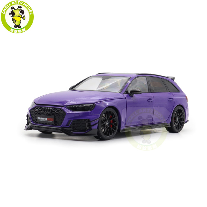1/18 Audi RS4 RS 4 Avant Darwin Pro KengFai Kiloworks Diecast Model Toy Car Gifts For Father Friends
