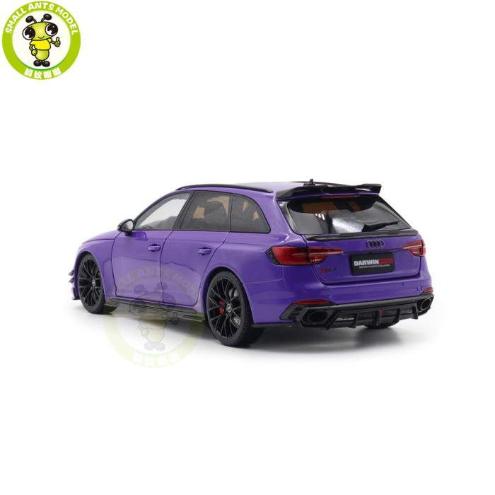 1/18 Audi RS4 RS 4 Avant Darwin Pro KengFai Kiloworks Diecast Model Toy Car Gifts For Father Friends