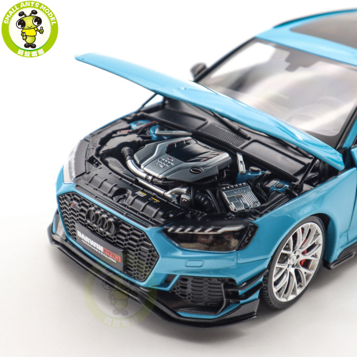 1/18 Audi RS4 RS 4 Avant Darwin Pro KengFai Kiloworks Diecast Model Toy Car Gifts For Father Friends