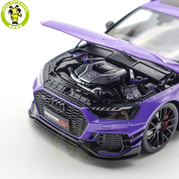 1/18 Audi RS4 RS 4 Avant Darwin Pro KengFai Kiloworks Diecast Model Toy Car Gifts For Father Friends