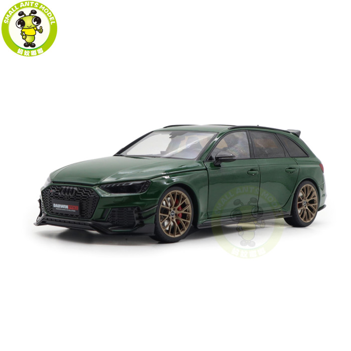 1/18 Audi RS4 RS 4 Avant Darwin Pro KengFai Kiloworks Diecast Model Toy Car Gifts For Father Friends