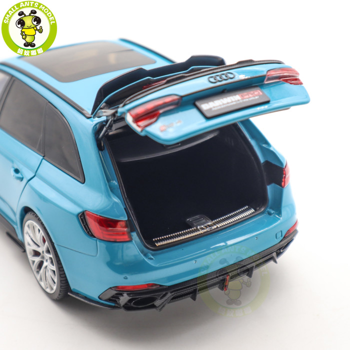 1/18 Audi RS4 RS 4 Avant Darwin Pro KengFai Kiloworks Diecast Model Toy Car Gifts For Father Friends