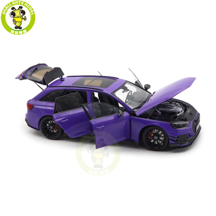 1/18 Audi RS4 RS 4 Avant Darwin Pro KengFai Kiloworks Diecast Model Toy Car Gifts For Father Friends
