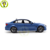 1/18 BMW M3 Competition 2017 Norev 183255 Marina Blue Diecast Model Car Toys Gifts For Adults Friends Father