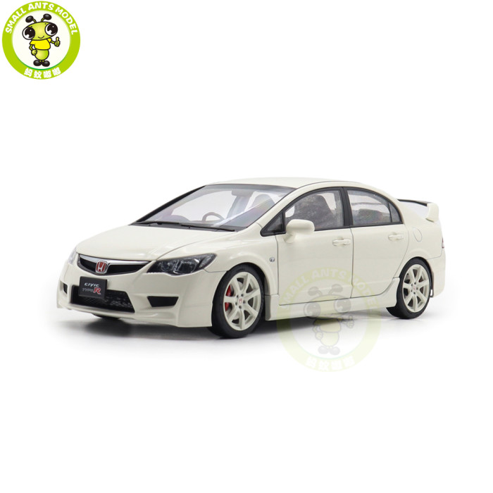1/18 MOTORHELIX Honda CIVIC Type R FD2 2007 Early Version Diecast Model Toy Car Gifts For Father Friends