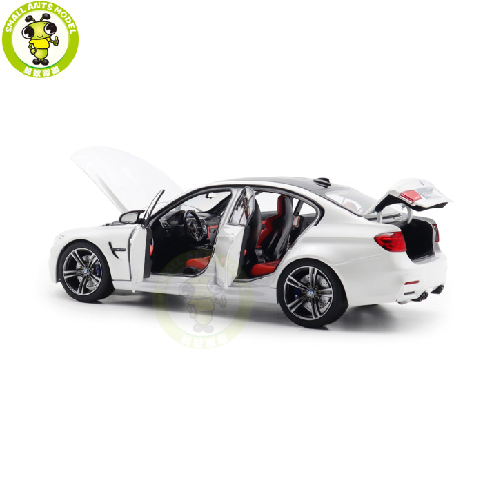 1/18 BMW M3 Competition 2017 Norev 183256 Diecast Model Car Toys Gifts For Adults Friends Father