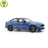 1/18 BMW M3 Competition 2017 Norev 183255 Marina Blue Diecast Model Car Toys Gifts For Adults Friends Father